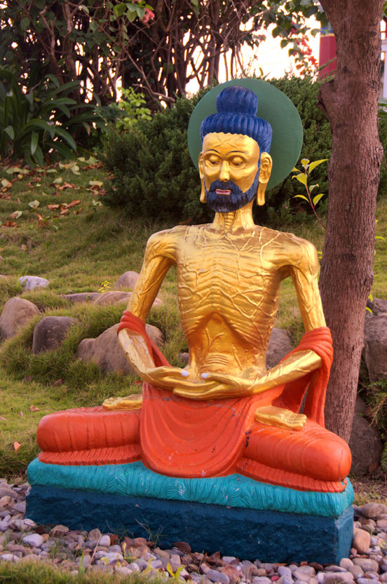 Lumbini - Starving Buddha