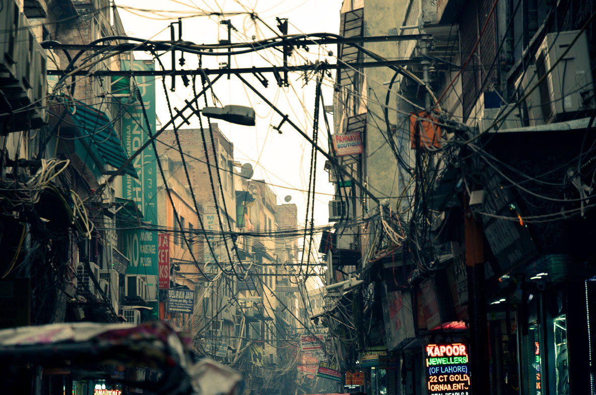 Old Dehli Electrical Wires
