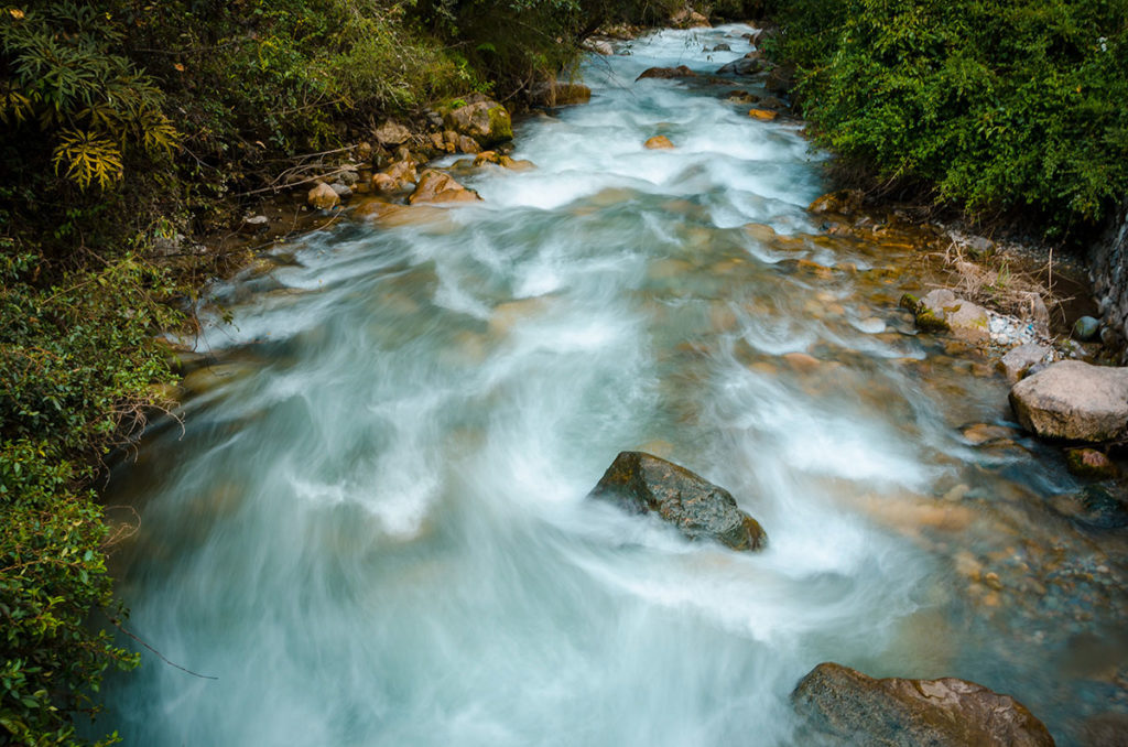 Clear stream - Inca Trail