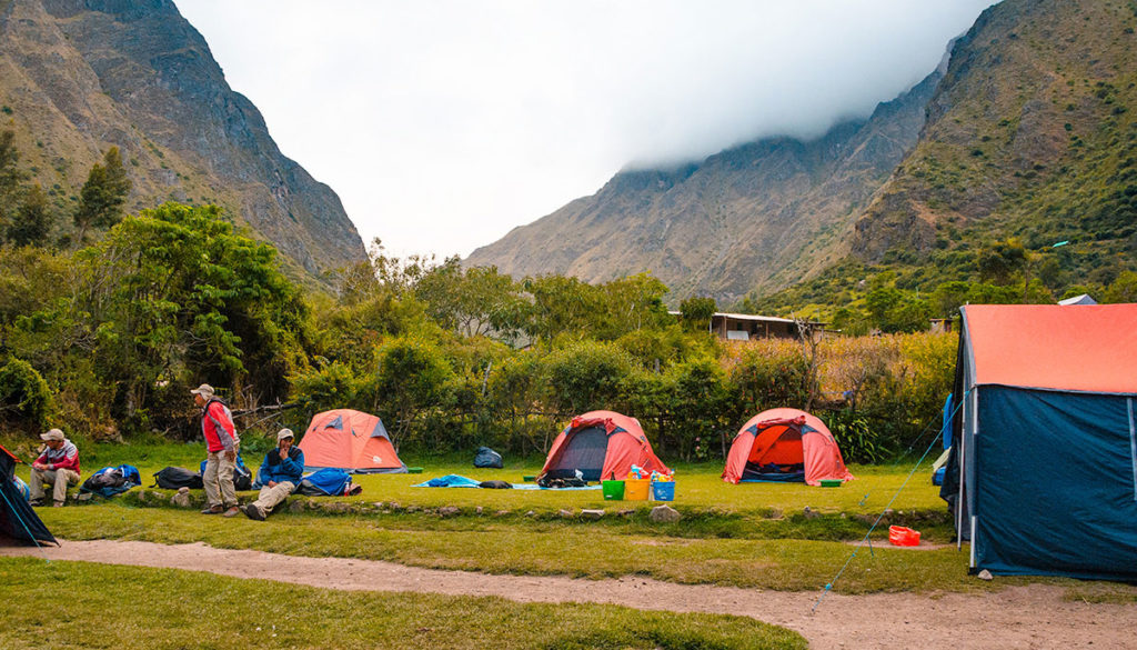 Huayllabamba Campsite - Inca Trail