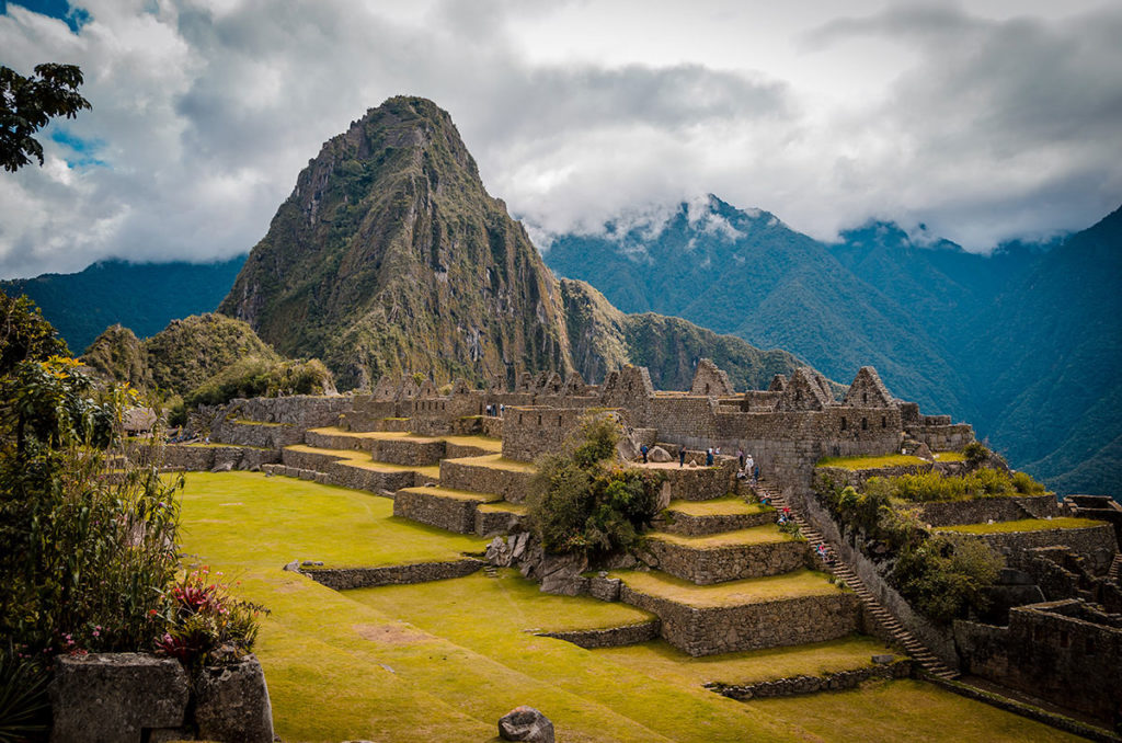 Machu Picchu terraces - Peru