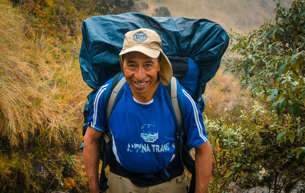 Hike porter, Hermogenus- Inca Trail