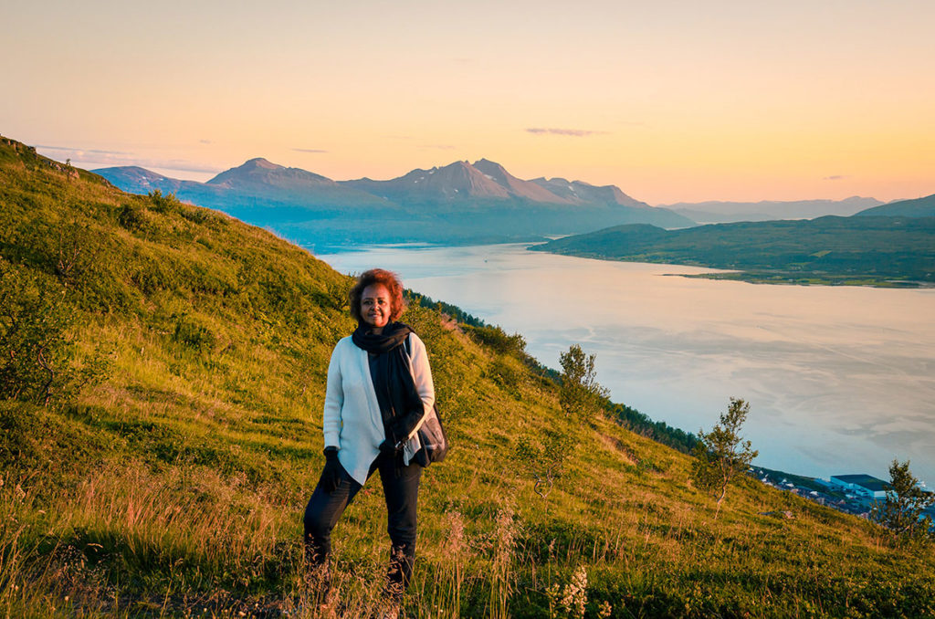 Khadika at Storsteinen - Tromsø