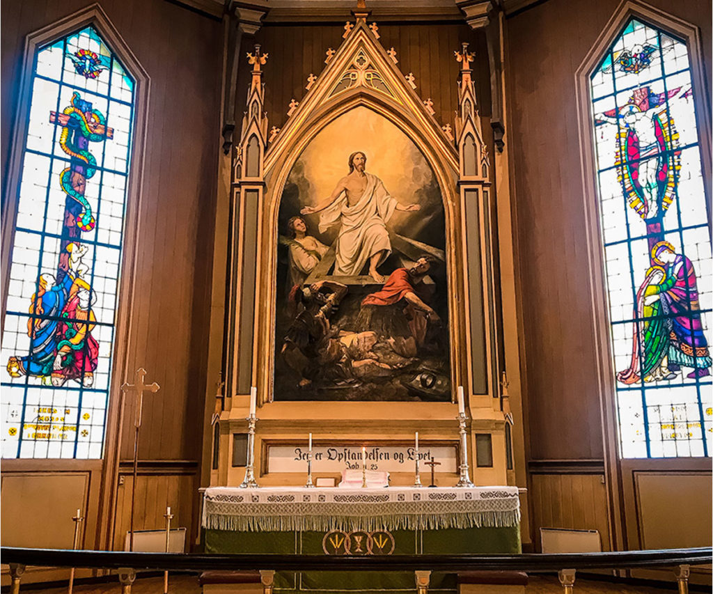 Tromsø Cathedral altar - Tromsø