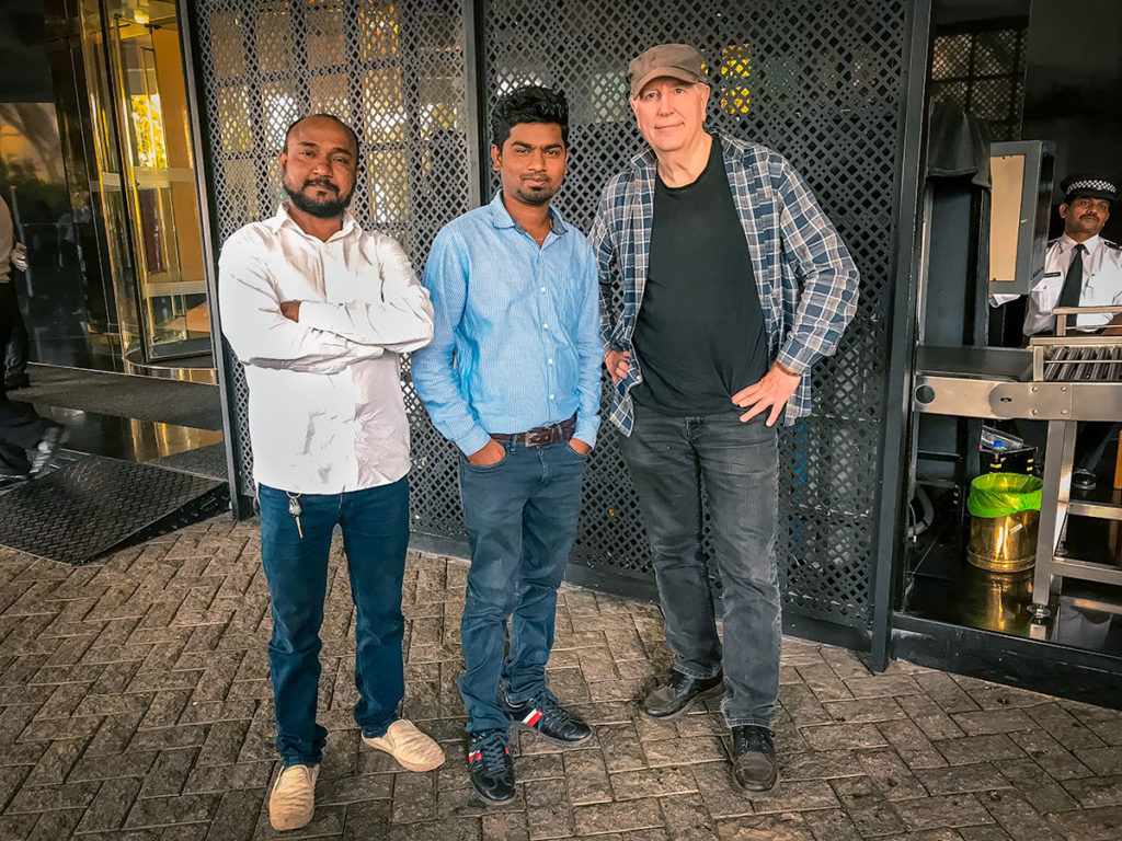 Ed with Altaf and Arjun - India
