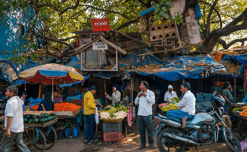 Fruit and vegetable market - Dharavi