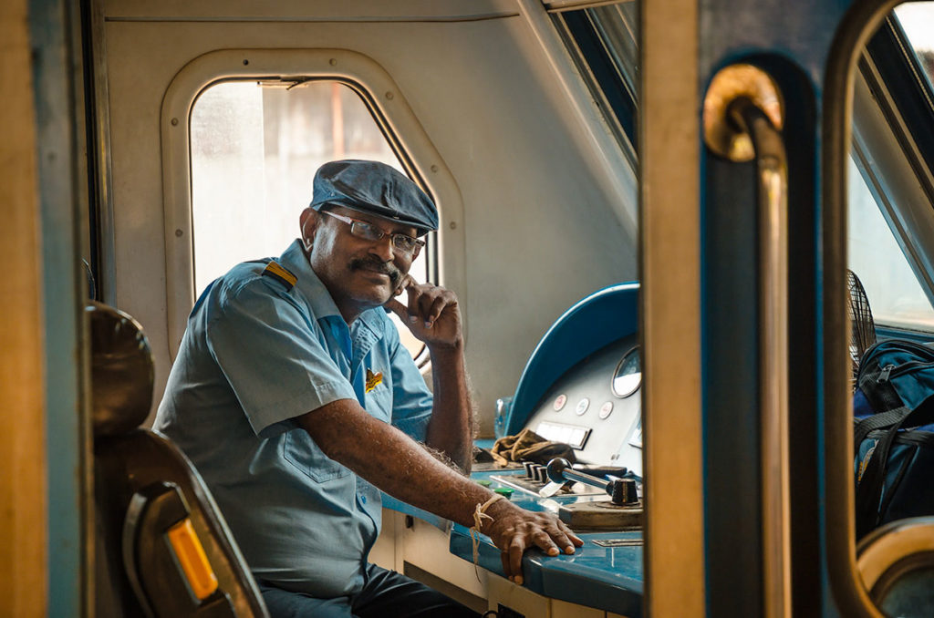 Train conductor - Sri Lanka