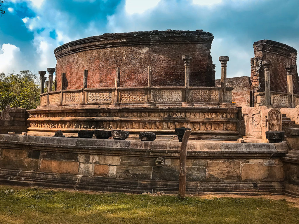 Polonnaruwa Library Monastery - Sri Lanka
