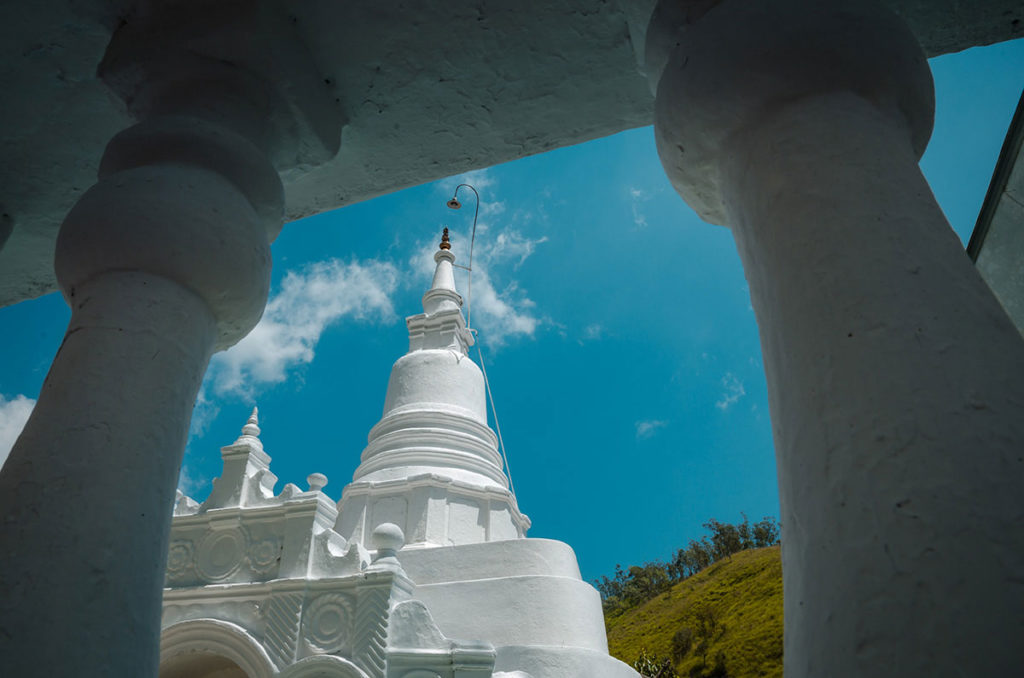 White Stupa - Dhowa Rock Temple