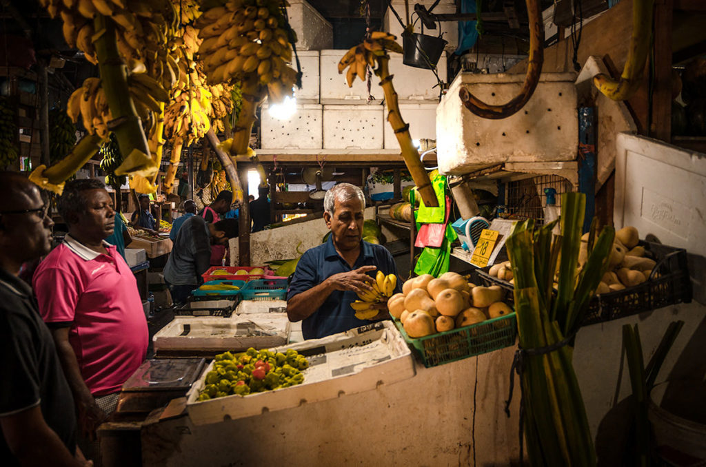 Fruit stall in the market - Malé