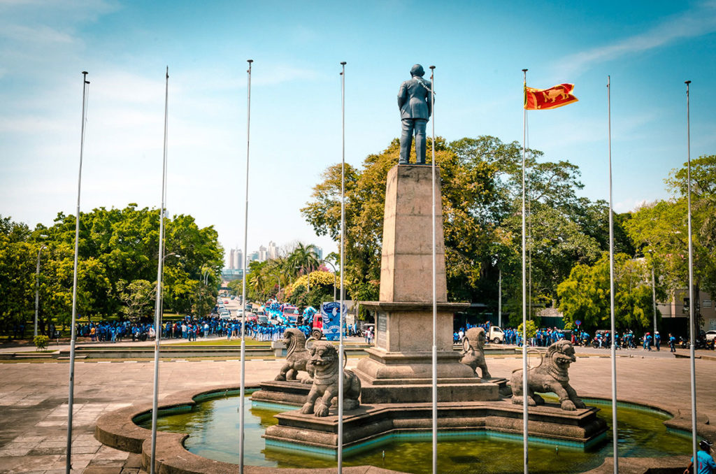 Statue of the first Prime Minister - Colombo