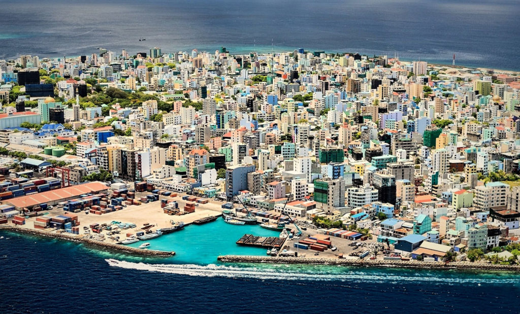 Overview of the City of Malé - Maldives