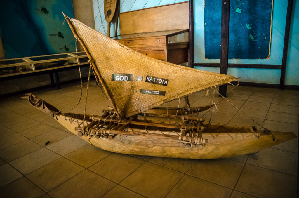 Vanuatu Museum Model Ship