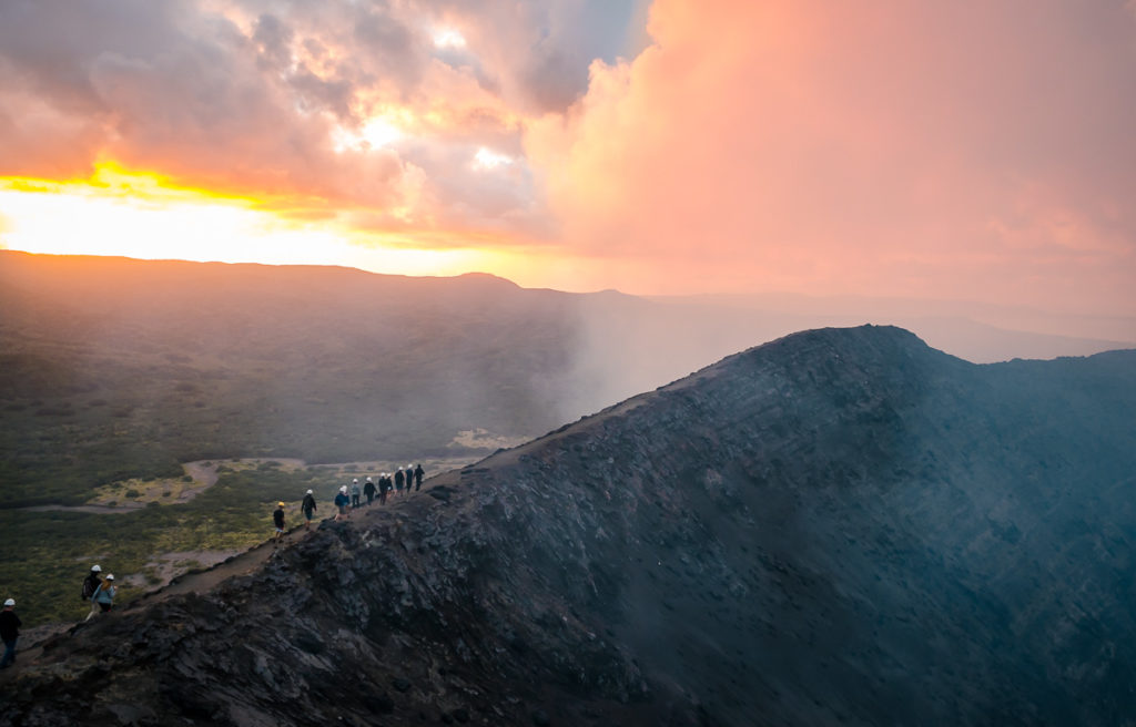 Ridge of Mt. Yasur