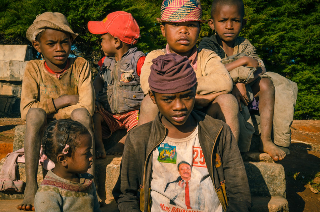 Children in Madagascar