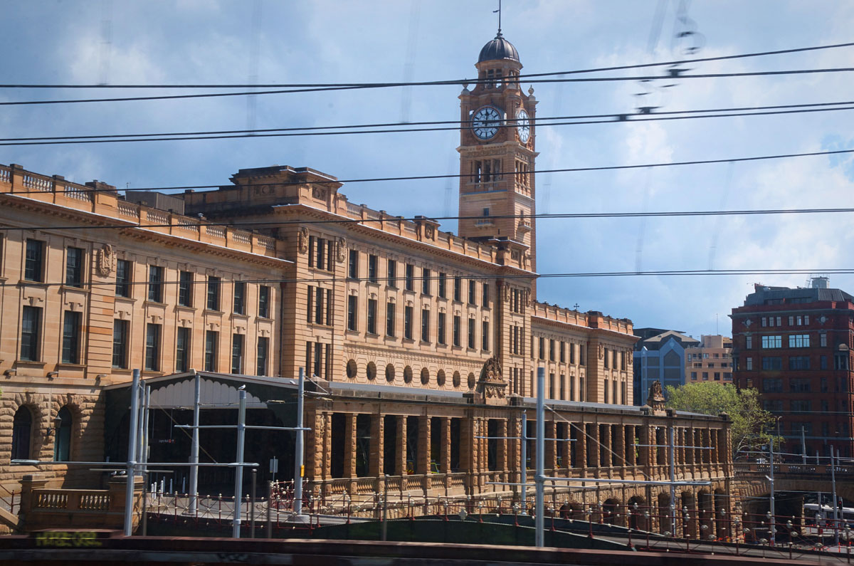 Sydney Central Station Exterior