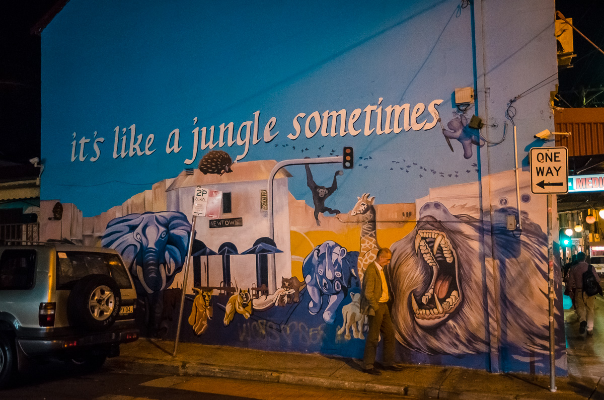 Newtown Jungle Mural