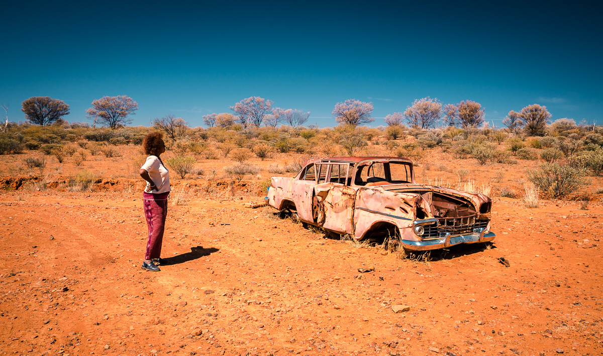 Outback Abandoned Car