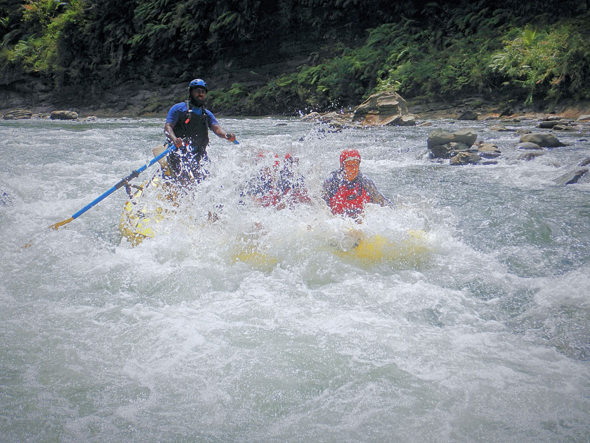 Upper Navua River Rapids