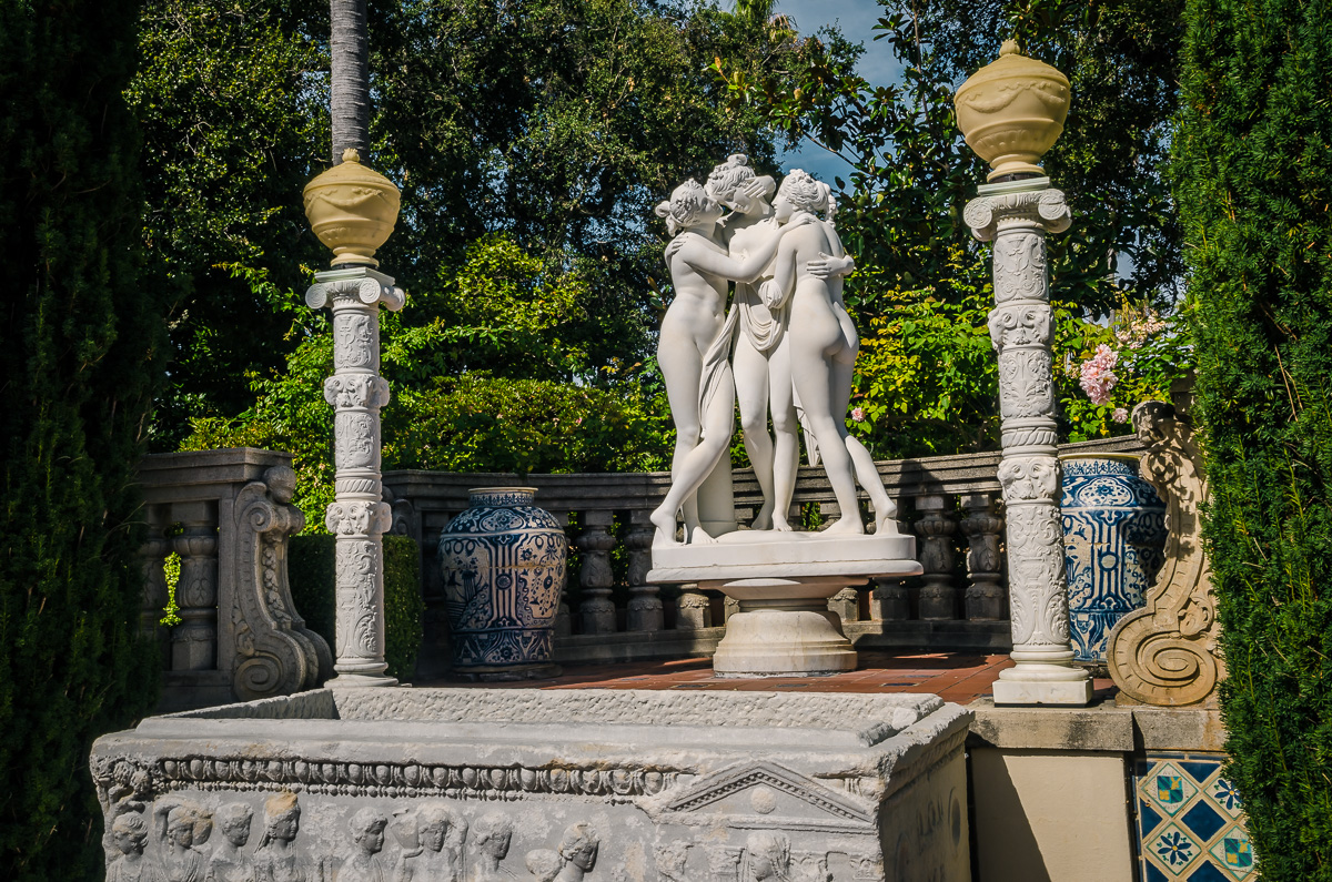 Three Graces Statue Hearst Castle