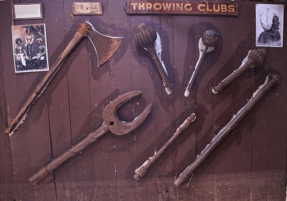 Fiji Throwing Clubs