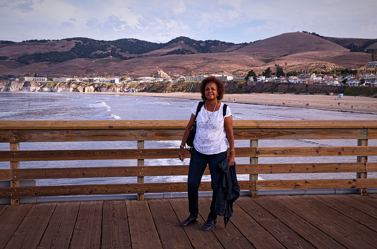 Pismo Pier and Hills