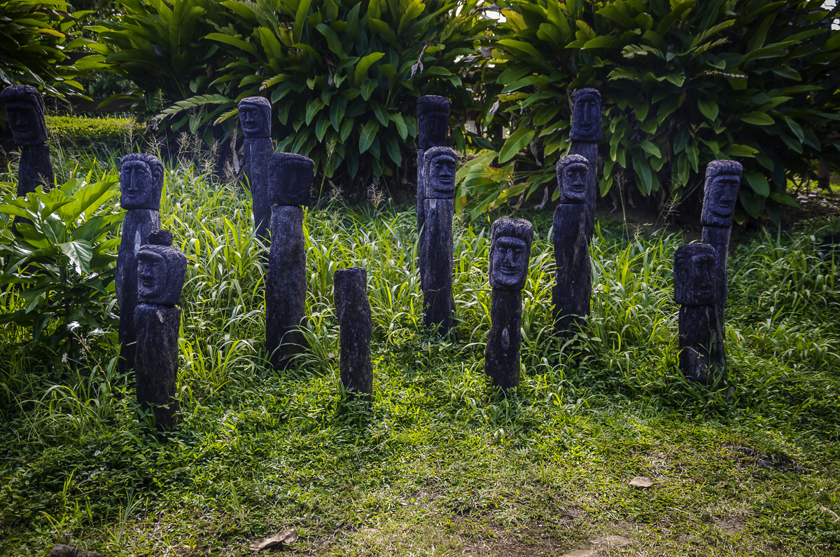 Kalinago Statues of Chiefs