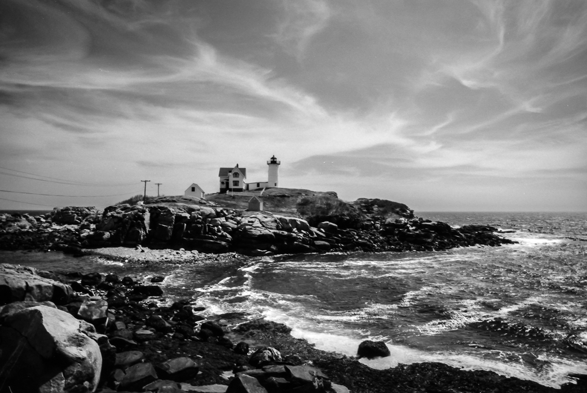 Cape Neddick Lighthouse in Maine
