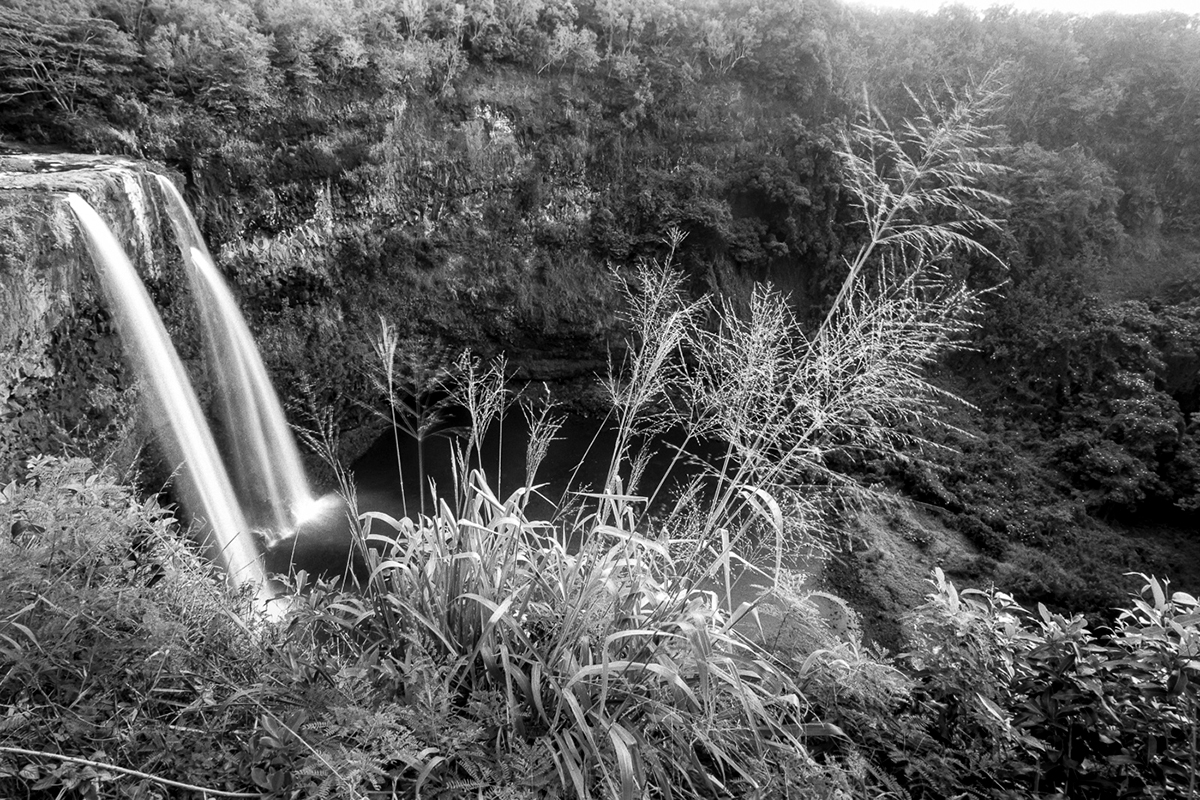 Wailua Falls in Kuahi Island