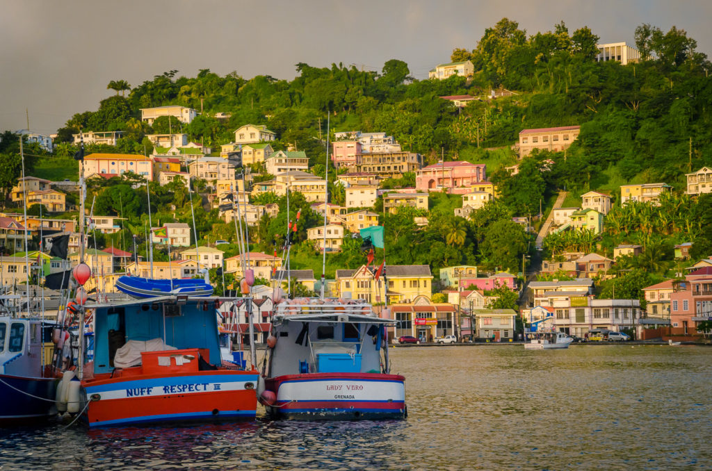 St. George’s Hills & Harbor, Grenada 