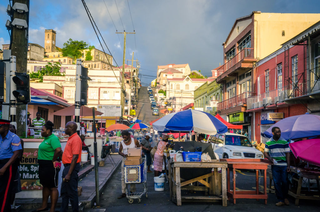 Street Life of St George’s, Grenada 