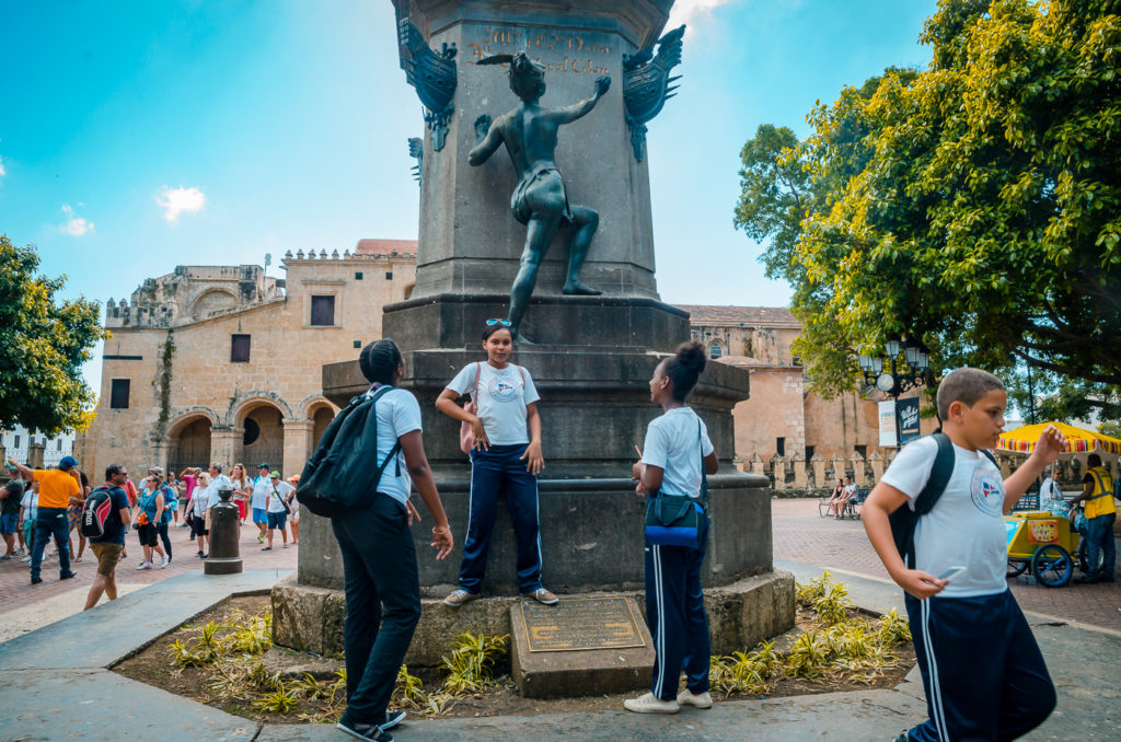 Columbus Statue, Parque Colon, Santo Domingo