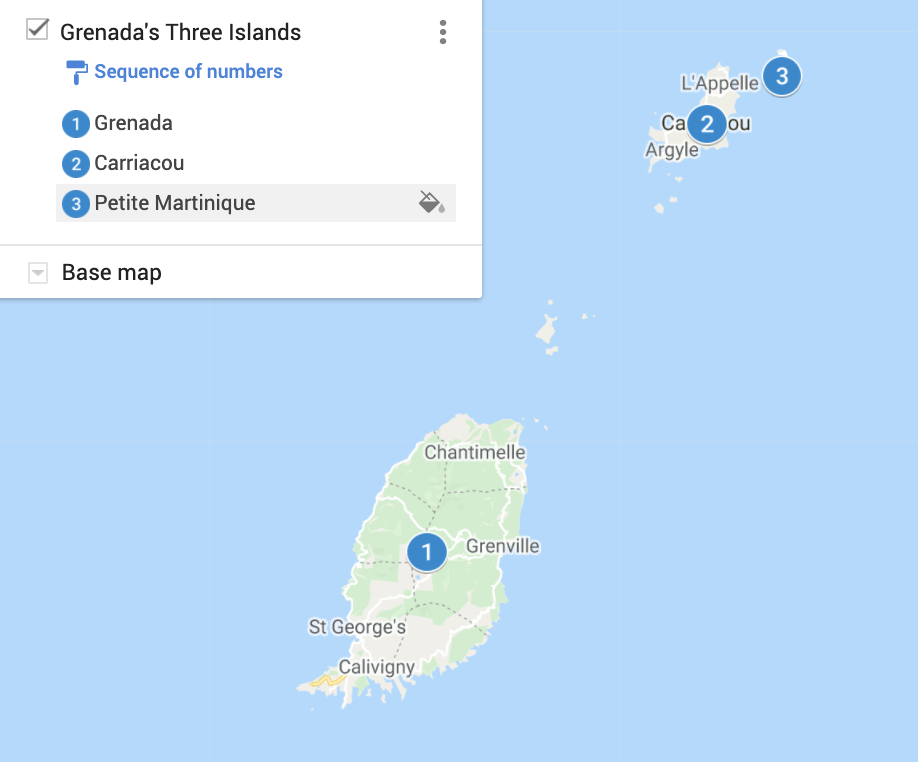 Three Islands of Grenada