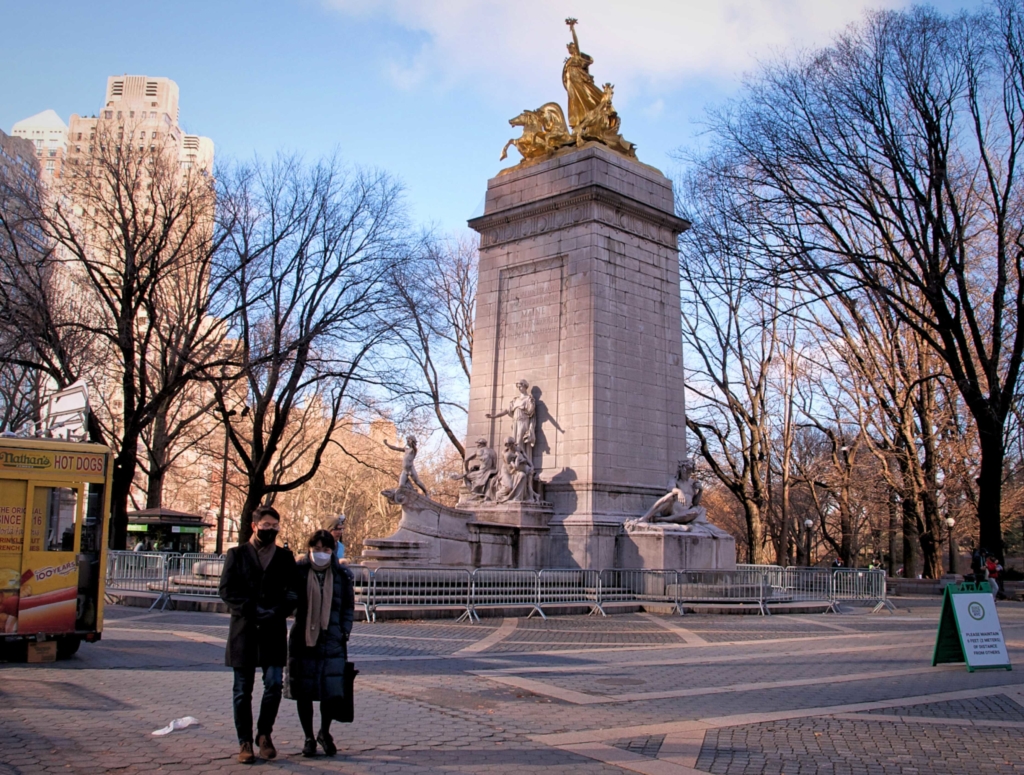 Central Park Maine Monument