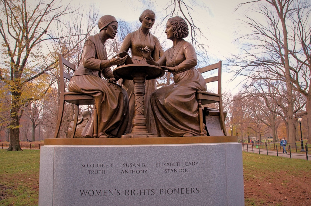 Women’s Rights Pioneers Monument Central Park