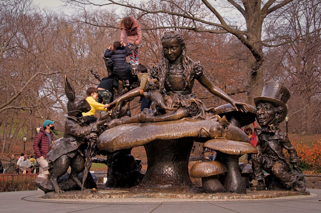 Alice in Wonderland Statue Central Park