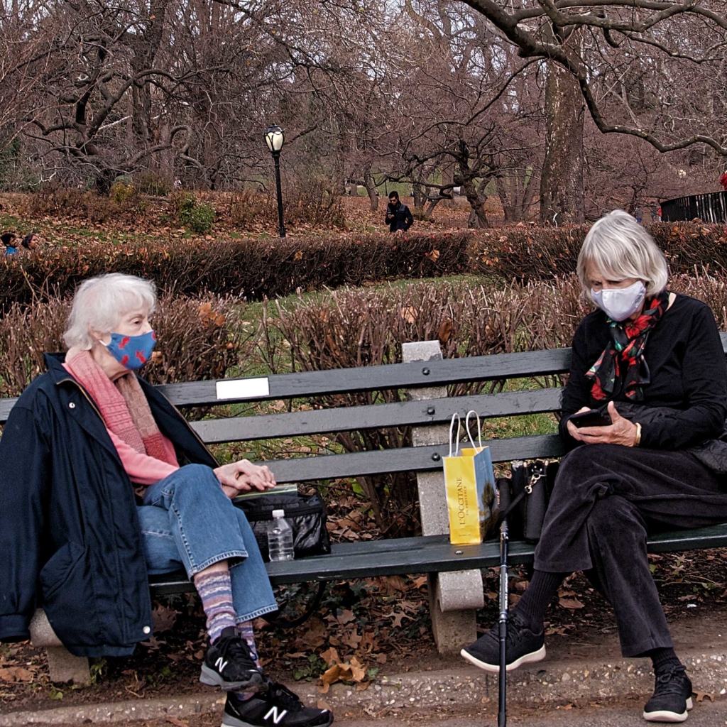 Elderly Women in Central Park