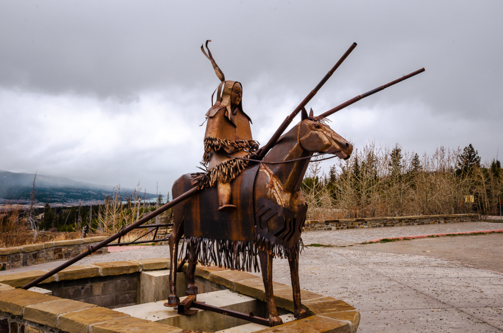 Blackfoot Horse Statue, Glacier National Park