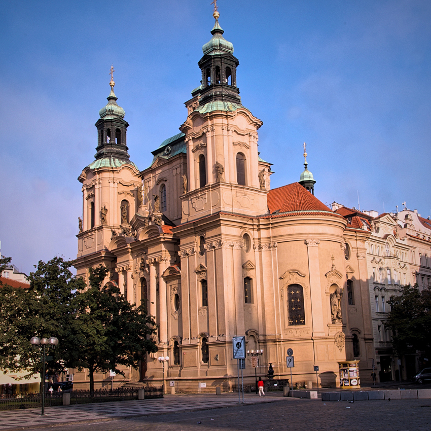 Prague Old Square Saint Nicholas Church