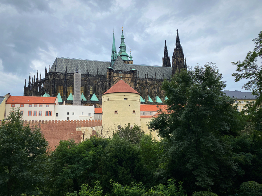 Prague Castle Wall & St Vitus