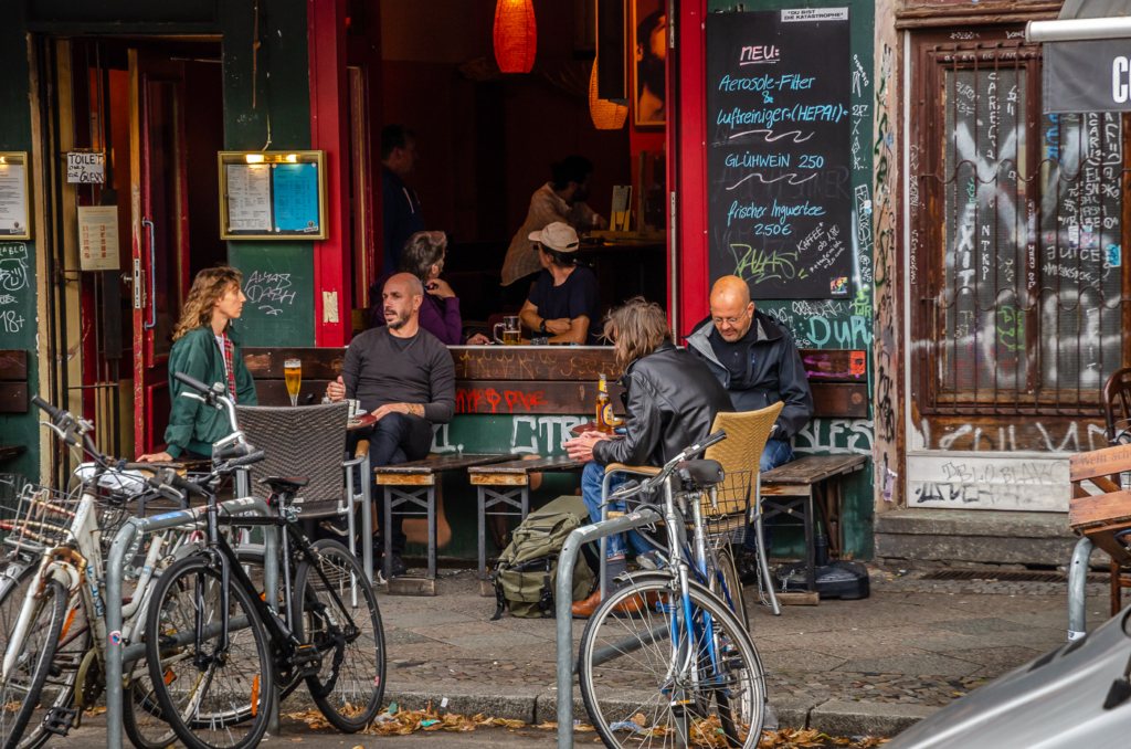 Kreuzberg Cafe and Bicycles