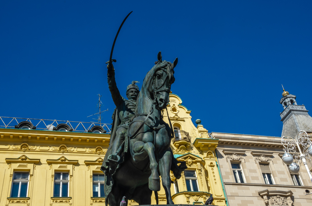 Ban Josip Jelacic Equestrian Statue