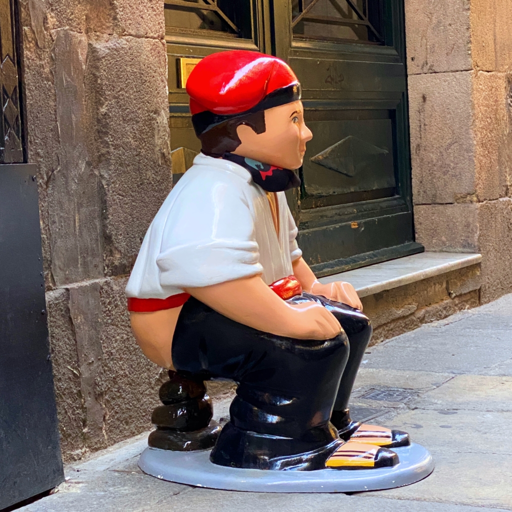 Caganer in Barcelona