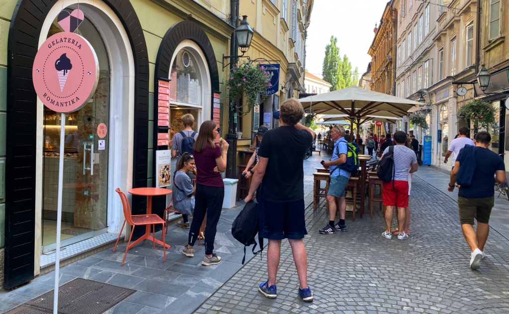 Old Town Ljubljana Streets