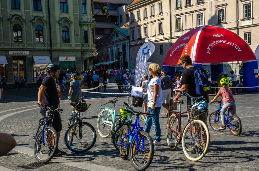 Bicycling in Ljubljana