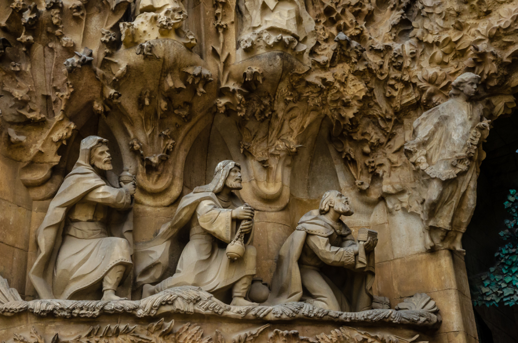 La Sagrada Familia Exterior Sculptures