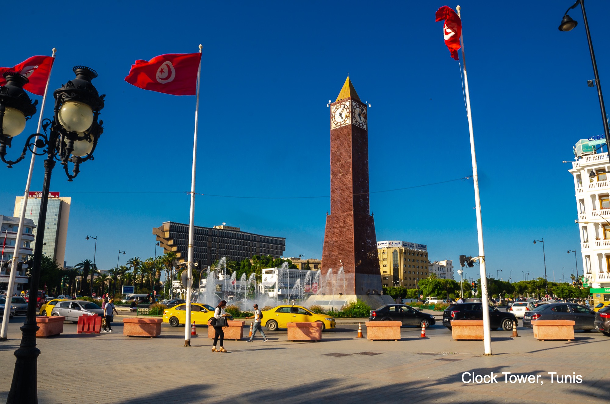 Clock Tower, Avenue Habib Bourguiba