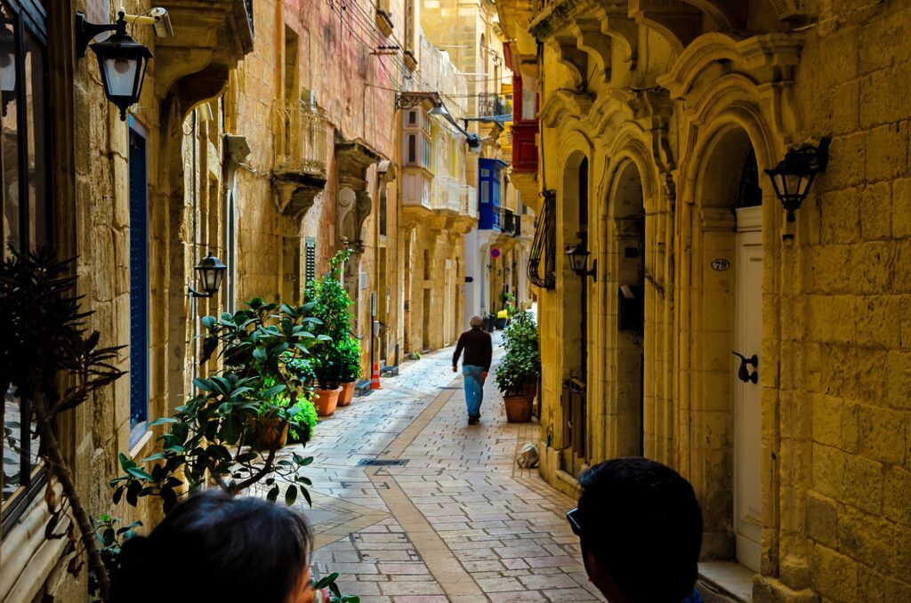 Narrow Street of Birgu Malta