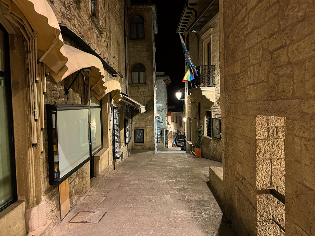 Steep Streets of San Marino