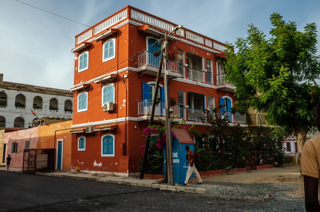 Colonial Building Saint-Louis Senegal